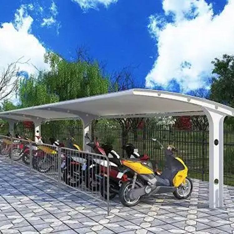 平舆县膜结构电动车棚