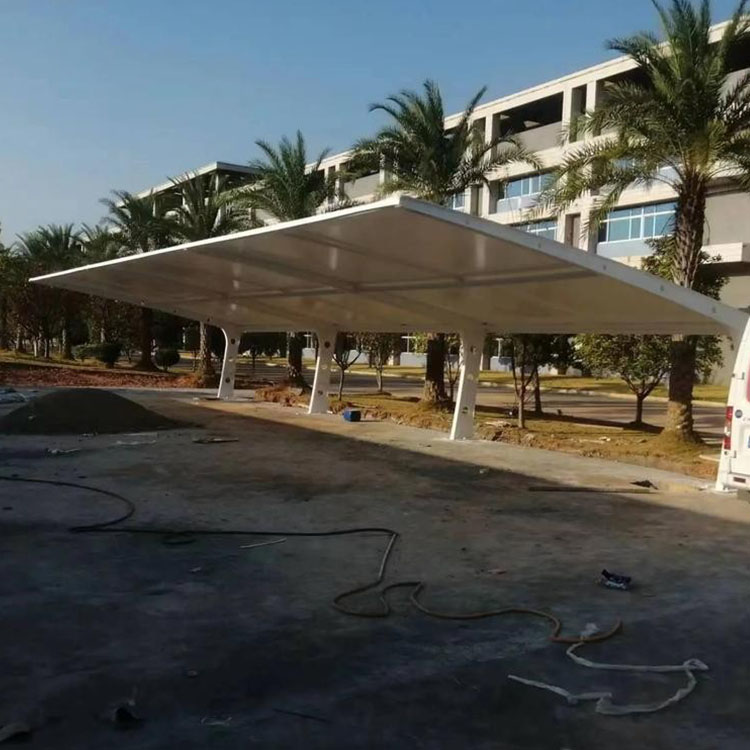 平舆县膜结构汽车棚